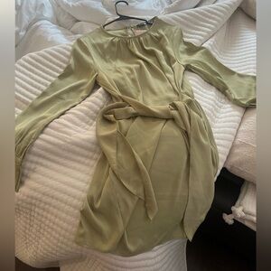 Satin dress size M